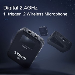 میکروفون یقه ای بی سیم سینکو مدل G2.A2